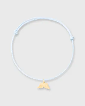 Angel Wings Charm Bracelet in Gold/Assorted Color Cord