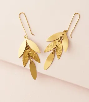 Chameli Earrings Leaf Drop
