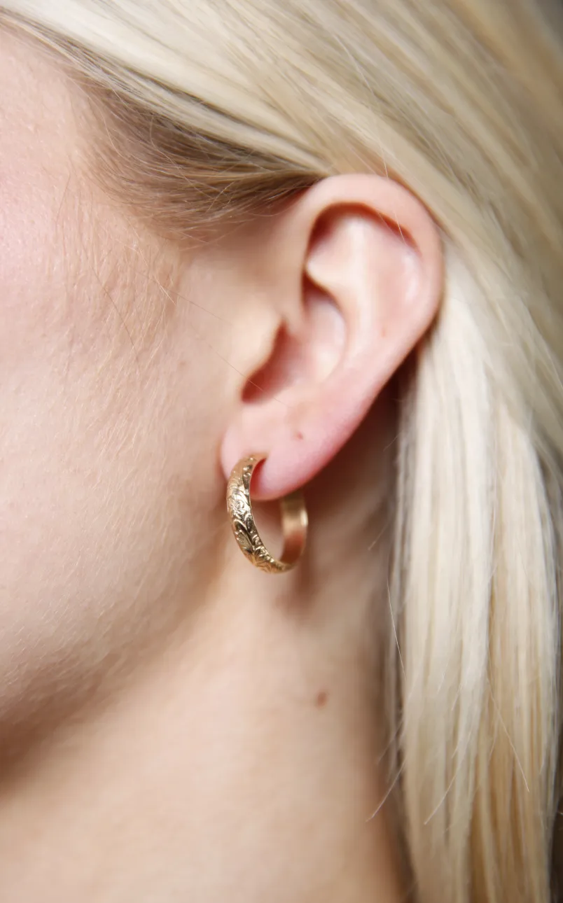 Filigree Hoops