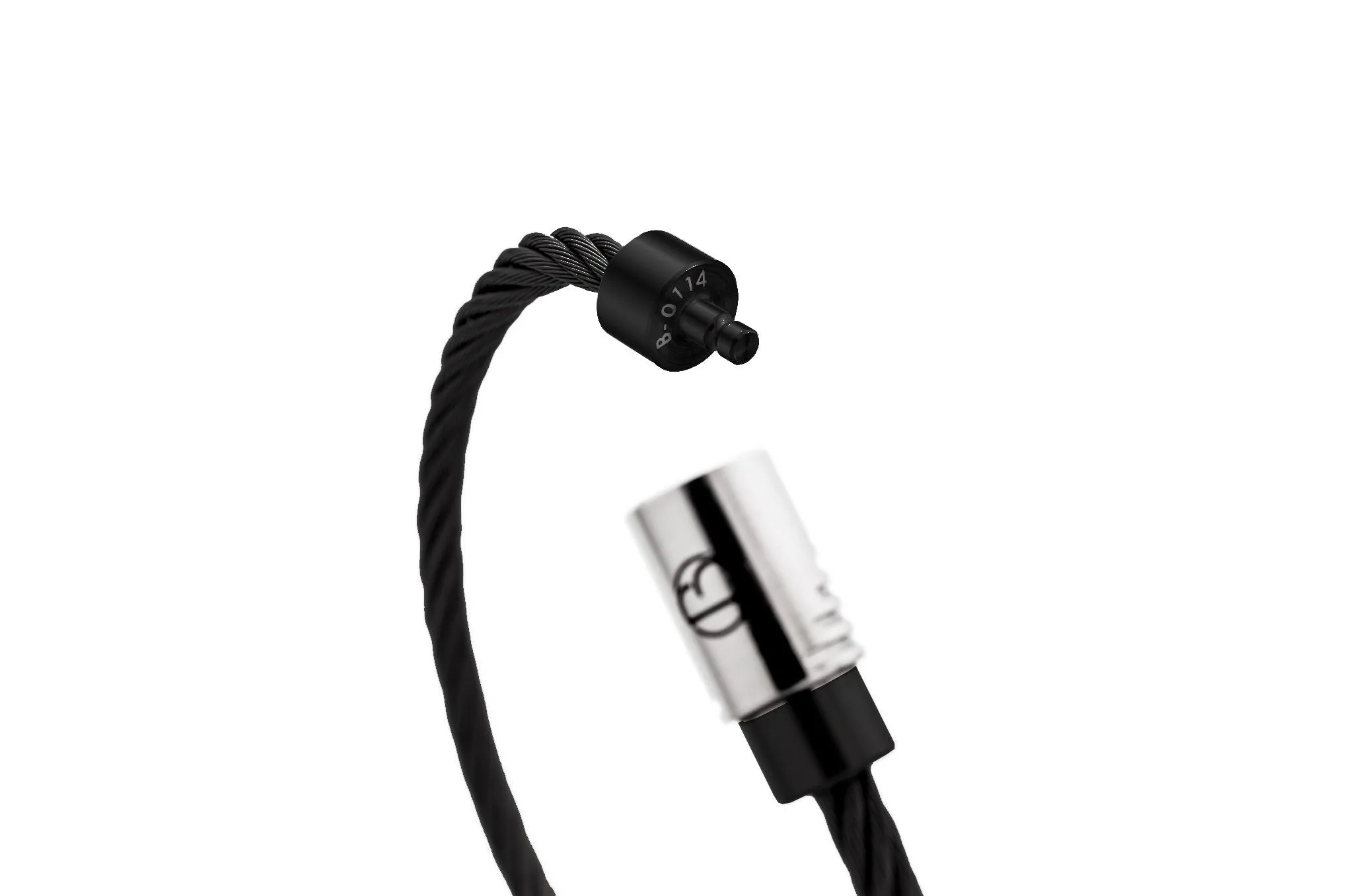 Fully Loaded Midnight CABLE Stainless Steel Bracelet V2