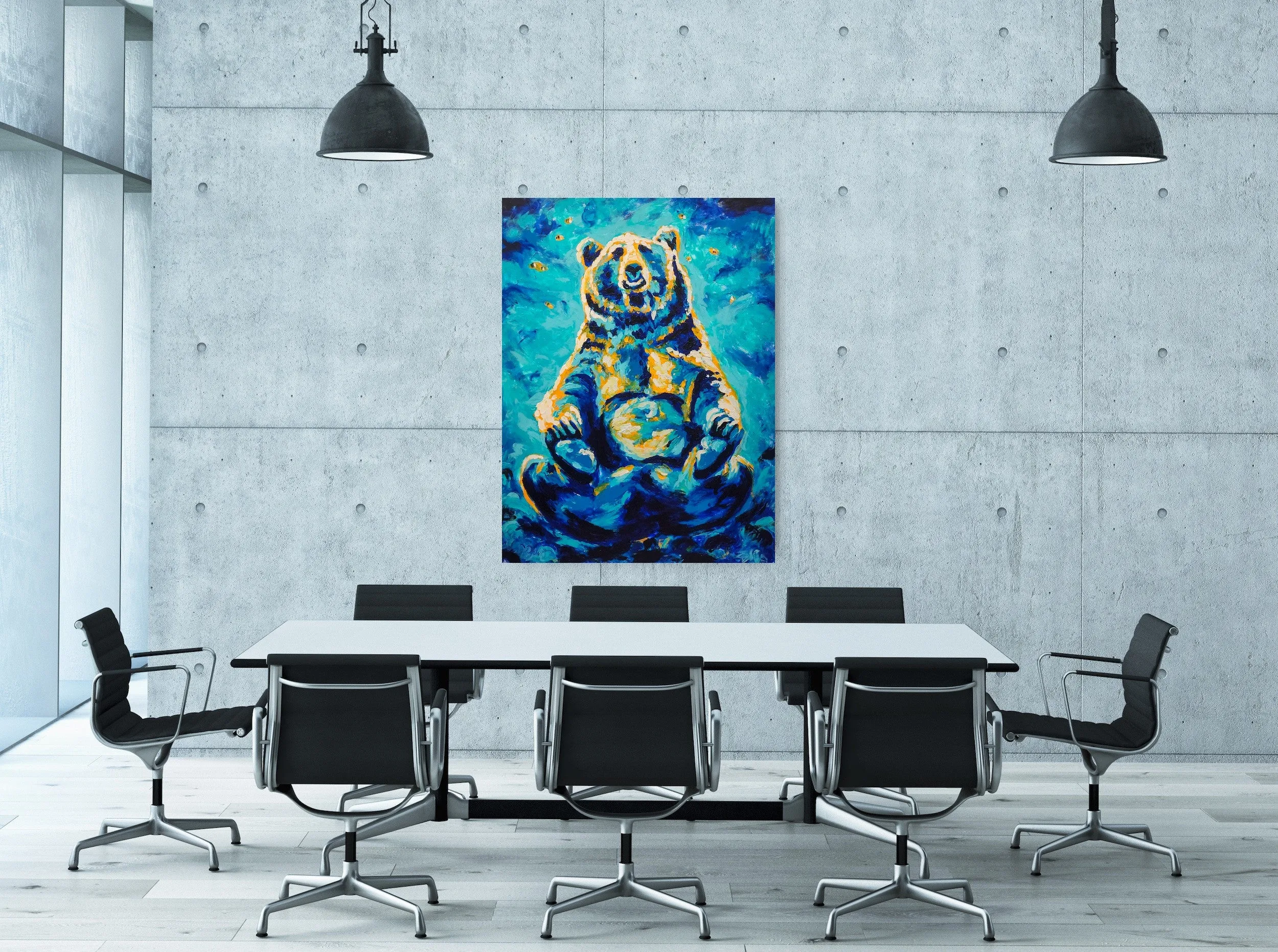 Honey Bear Painting