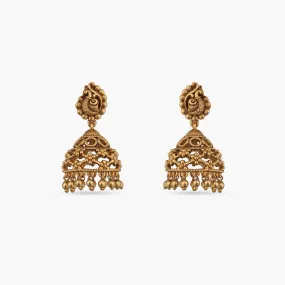 Mayuri Antique Jhumka Earrings