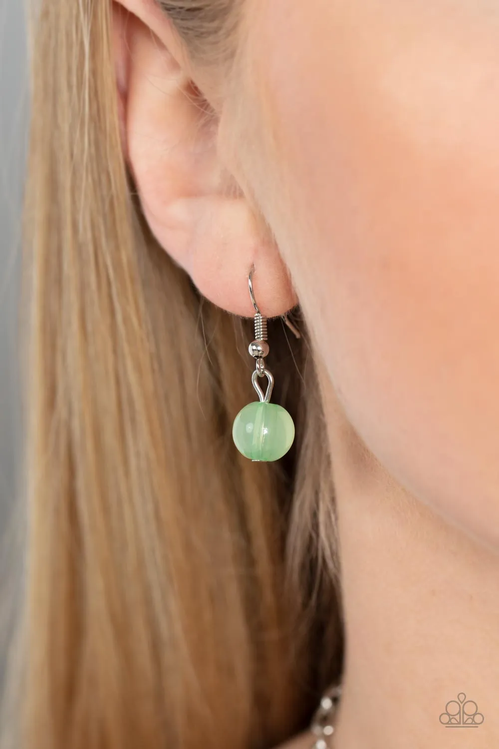Necklaces Glimmering Groves - Green N2355