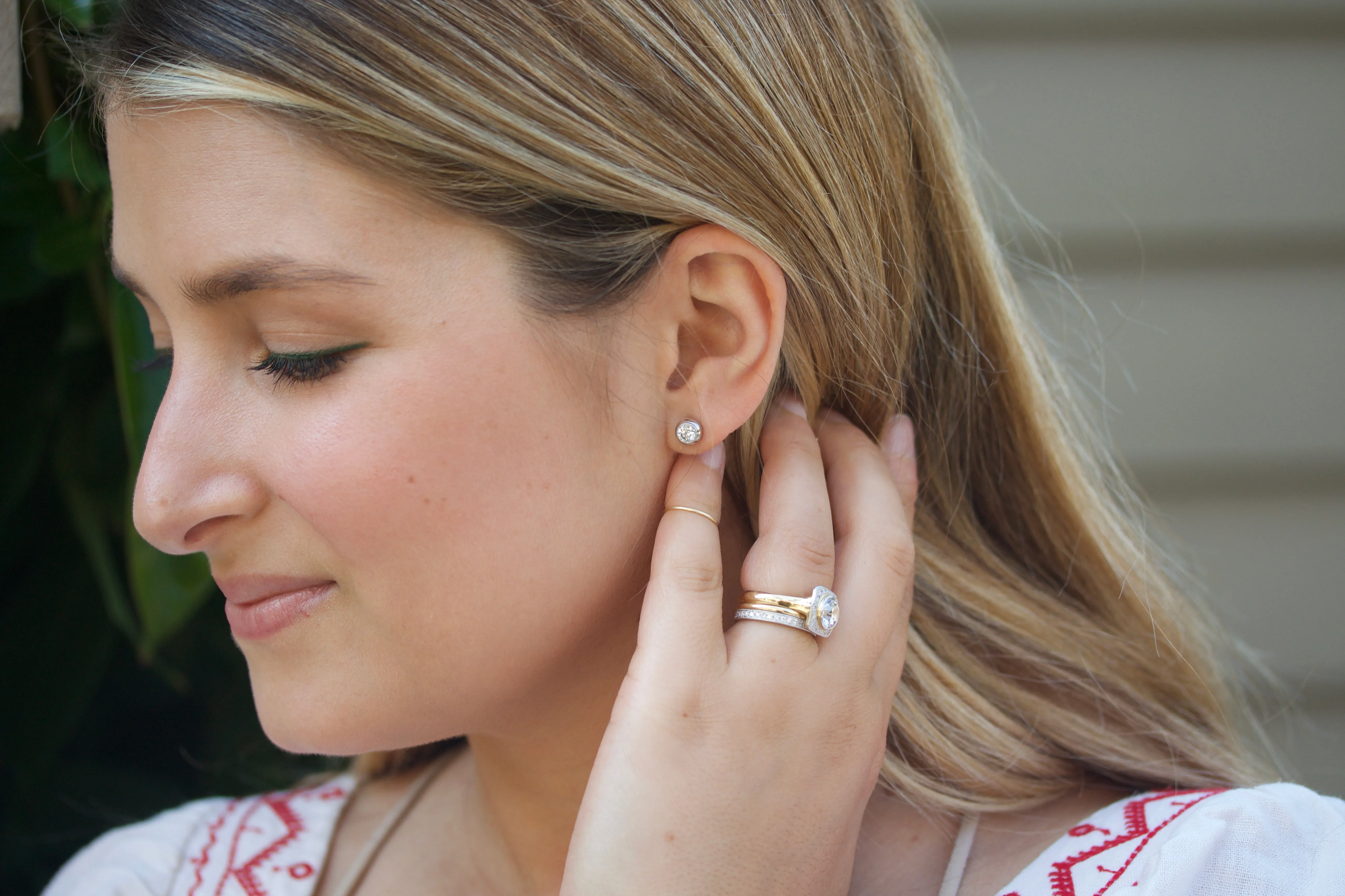 Platinum Diamond Studs