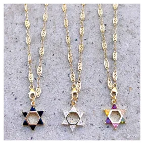 "Mémé" Magen David Necklace