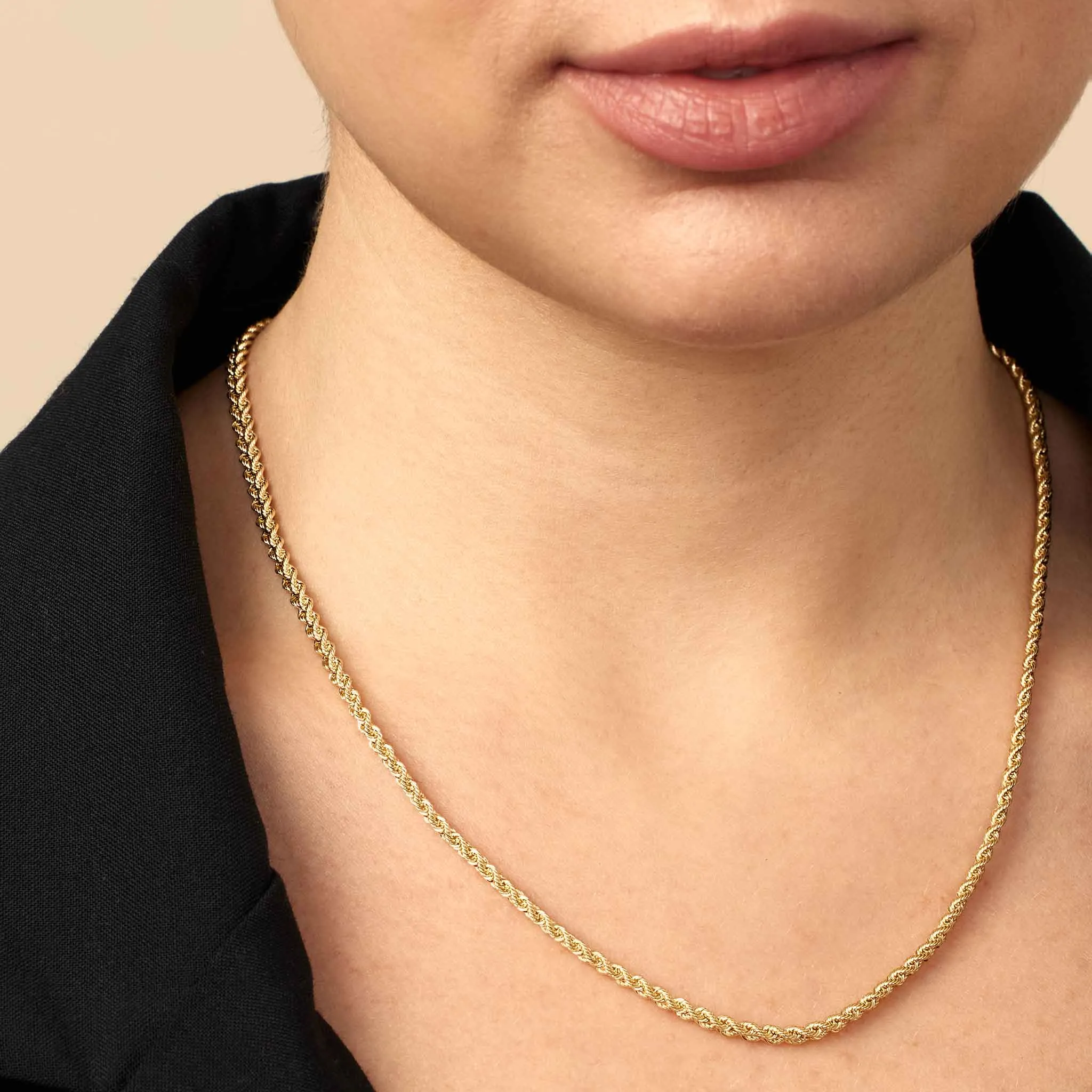 Roman Double Rope Necklace