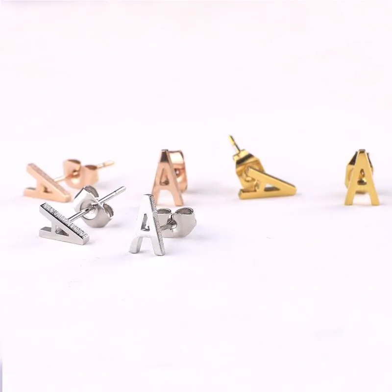 The Skinny Initial Earrings