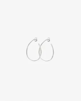 Together small hoops silver